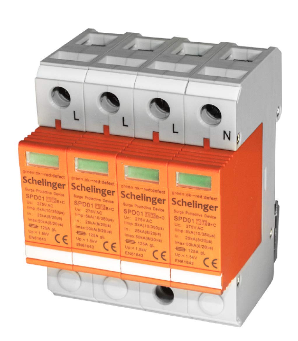 SCHELINGER A51-SPD01-4P-B+C CCS Überspannungsschutz, 16:00:00 4 P, 4 P