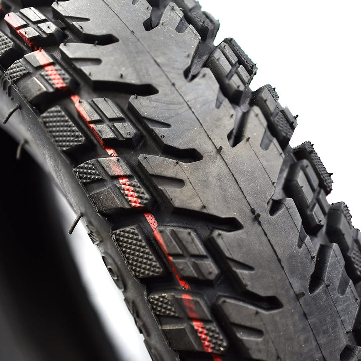 myBESTscooter - 10 Zoll Offroad rutschfester schlauchloser Reifen mit Ventil für Xiaomi M365 1S 3 Es