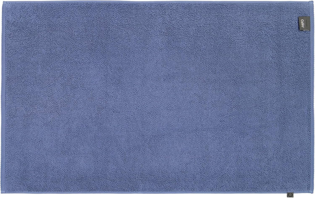 Cawö Badteppiche Loop 1007 Nachtblau - 111 60x60 cm, 60x60 cm