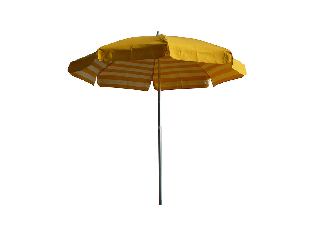 Maffei Sonnenschirm rund Venezia weiss/gelb 120,0 x 11,0 x 11,0 cm art181agialloriga