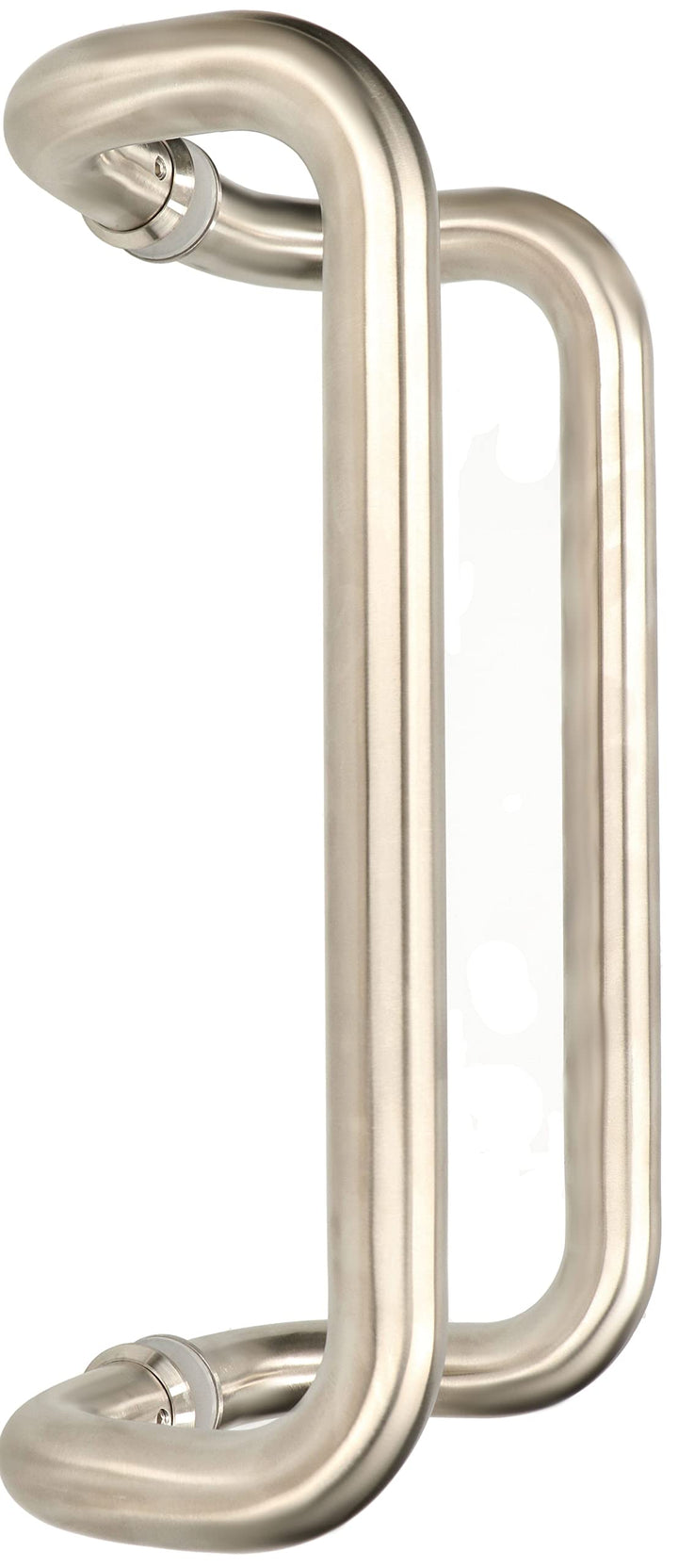 KOTARBA® 2 Stück Haustürbeschlag Stangengriff Gebogen 300 mm Stossgriff aus Edelstahl Türbeschlag Ha