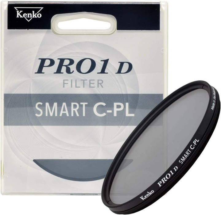 Kenko Polfilter PRO1D SMART C-PL 77mm, Farbkontrasteinstellung, Kontrolle der Wasser- und Glasreflex