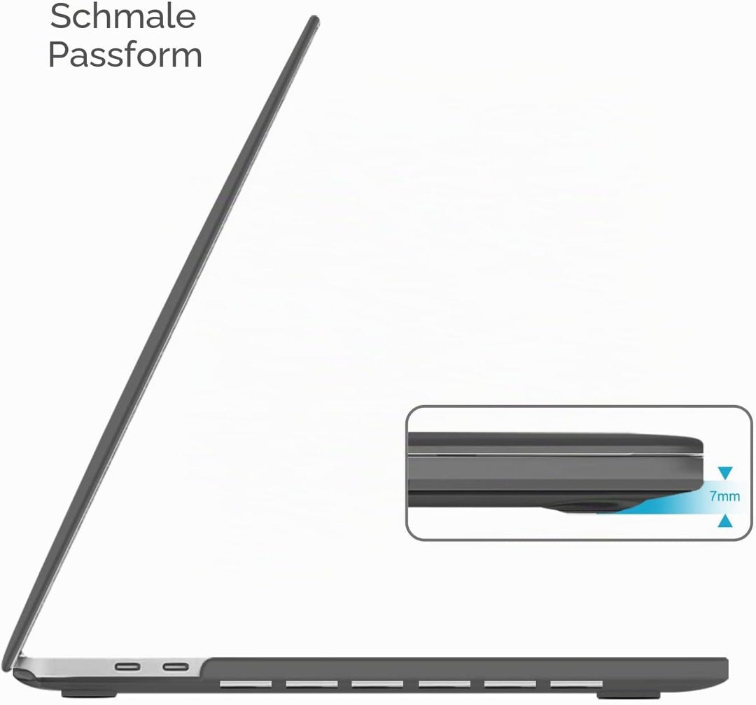 Fintie Hülle Kompatibel mit MacBook Pro 13 (2016-2022) A2338(M2/M1)/A2289/A2251/A2159/A1989/A1706/A1