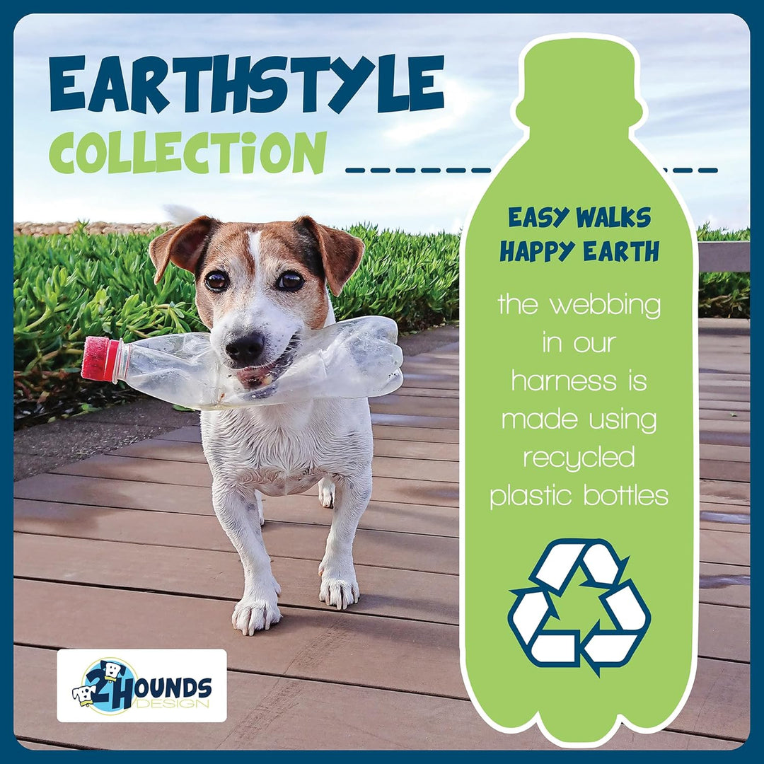 2 Hounds Design Freedom Hundegeschirr und Trainingsleine gegen Ziehen, doppelte Leinenschlaufen, gef