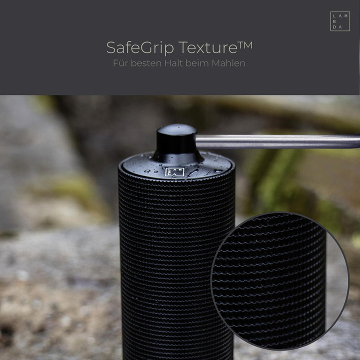 LAMBDA COFFEE® TERRA SIGMA I Espressomühle mit 108 einstellbaren Mahlgraden mit 0,055mm Einstellpräz