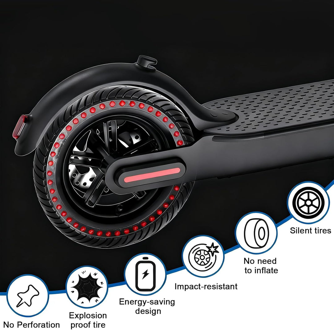 8,5x2.0 Solid Scooter Reifen, 8,5 Zoll E-Scooter Off-Road Reifen für Xiaomi Pro 2/M365 / M365 Pro/1S