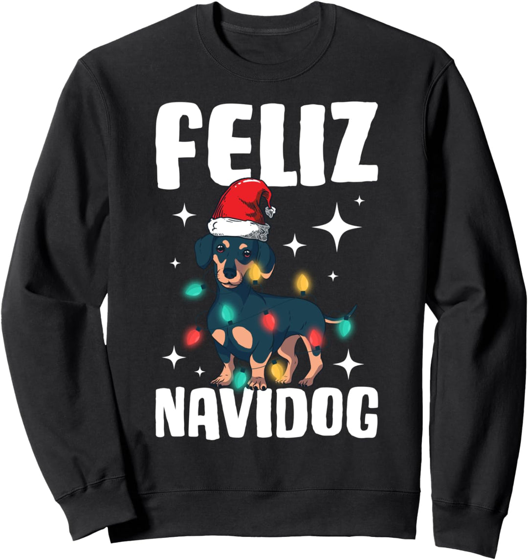 Dackel Feliz Navidog Sweatshirt