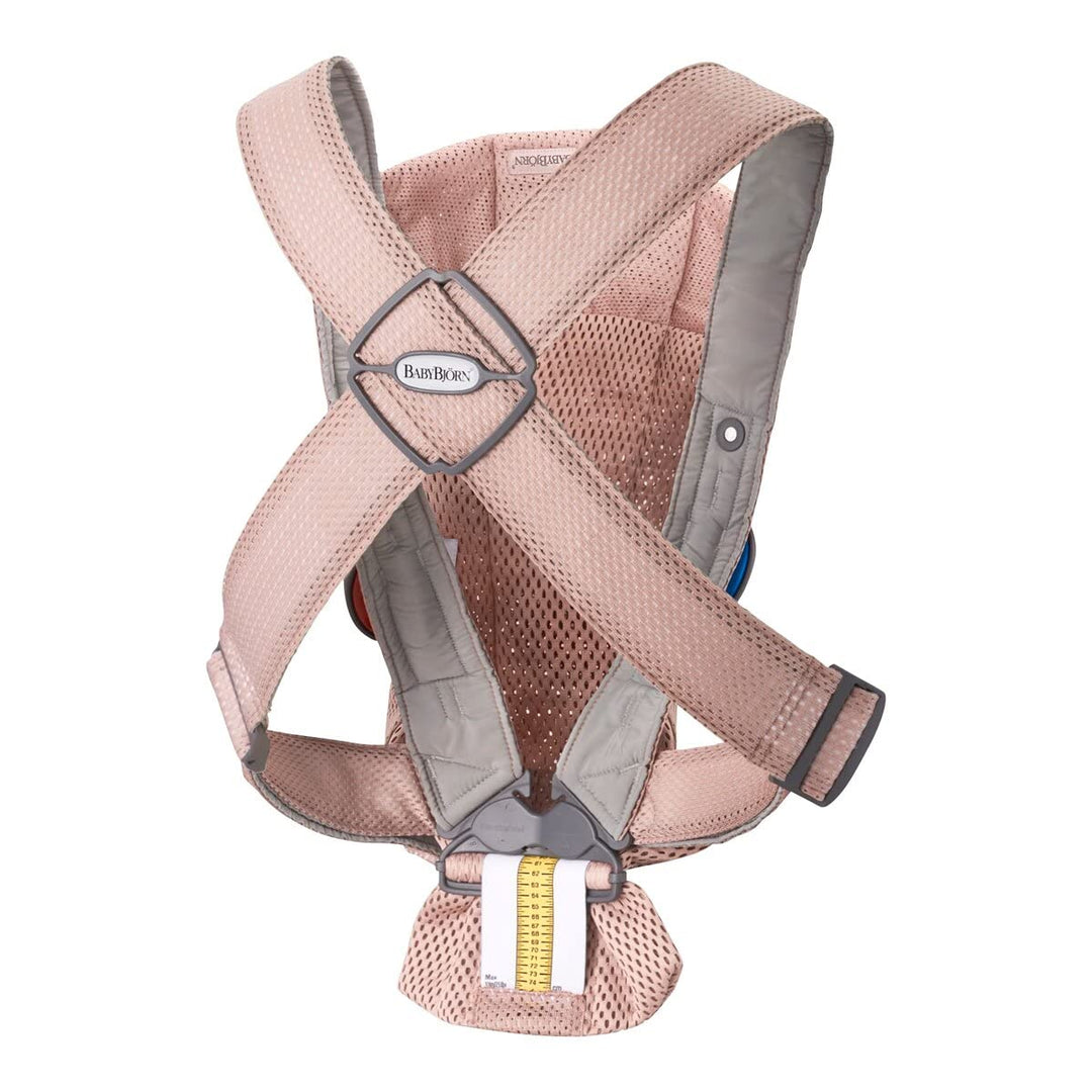 BabyBjörn Babytrage Mini, 3D-Netzstoff, Altrosa 3D-Netzstoff Altrosa, 3D-Netzstoff Altrosa