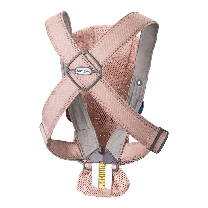 BabyBjörn Babytrage Mini, 3D-Netzstoff, Altrosa 3D-Netzstoff Altrosa, 3D-Netzstoff Altrosa