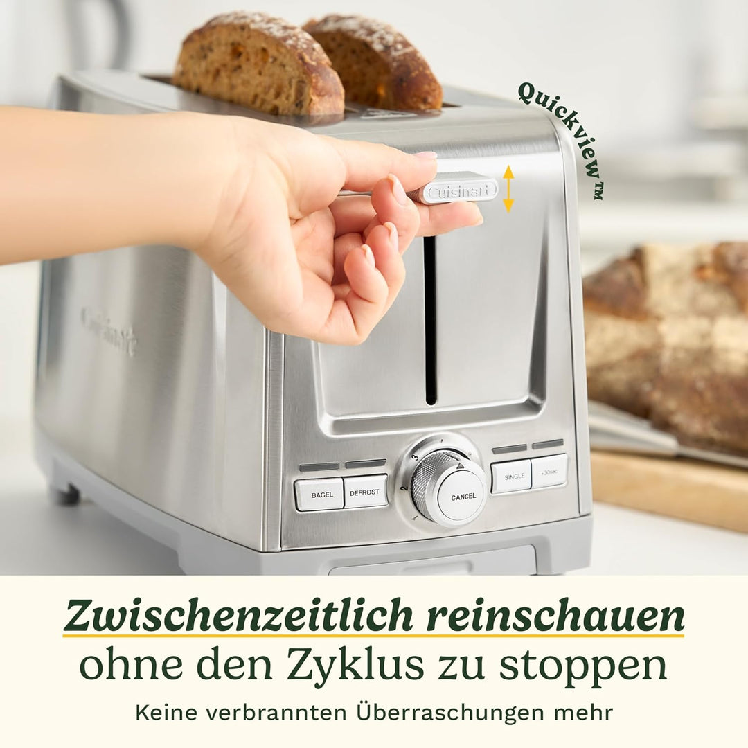 Core Collection 2 Slice Metal Toaster 2 Scheiben (CC) Edelstahl, 2 Scheiben (CC) Edelstahl