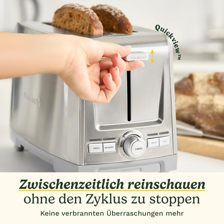 Core Collection 2 Slice Metal Toaster 2 Scheiben (CC) Edelstahl, 2 Scheiben (CC) Edelstahl