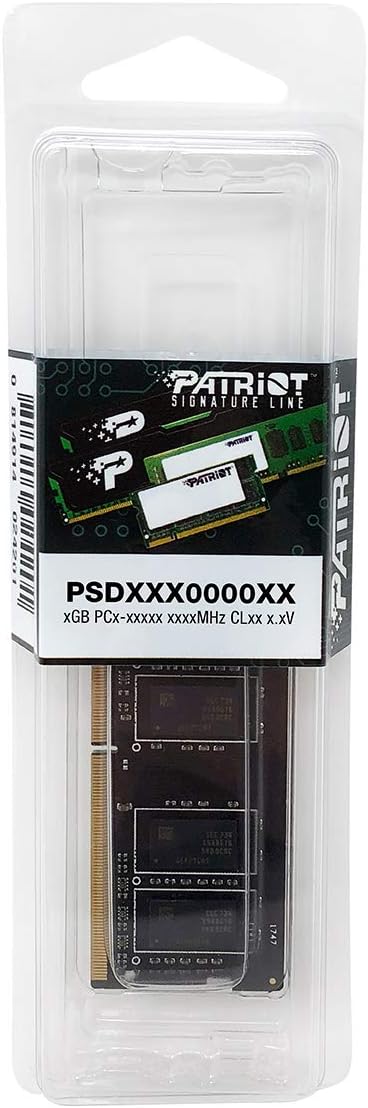 Patriot Signature Series DDR4 16GB (1 x 16GB) 3200MHz (PC4-25600) SODIMM Single Arbeitsspeicher 16GB