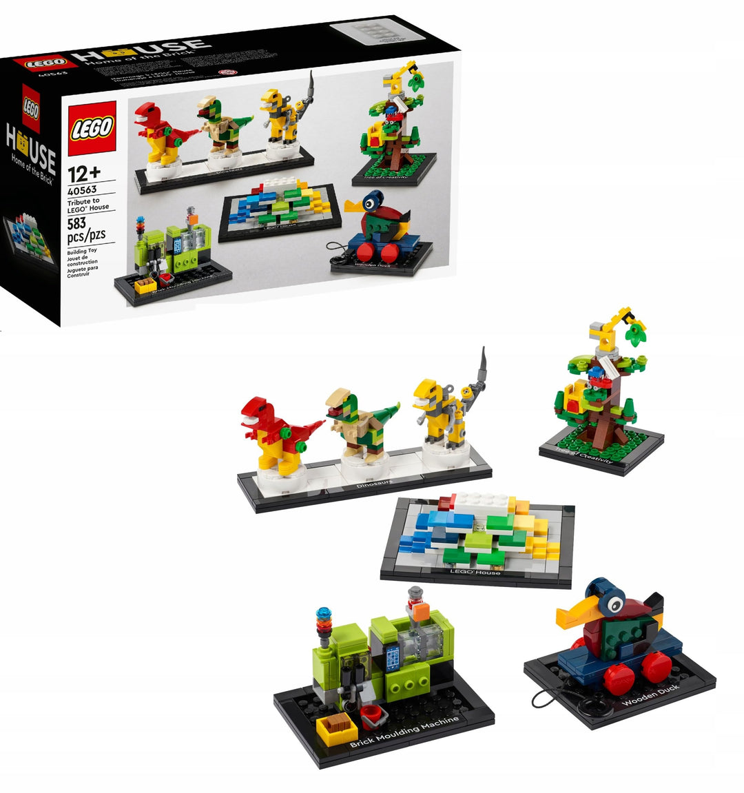 LEGO® 40563 - Hommage House - Home of The Brick, 583 Teile