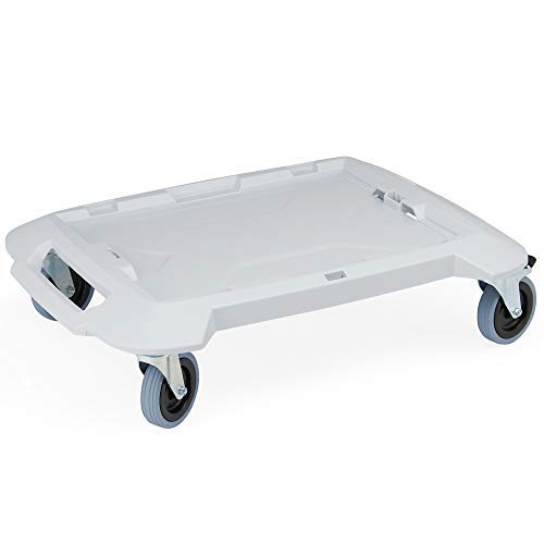 Bosch Sortimo L-Boxx Roller Werkzeugkoffer Set leer mit innovativem Transportsystem grau passend für