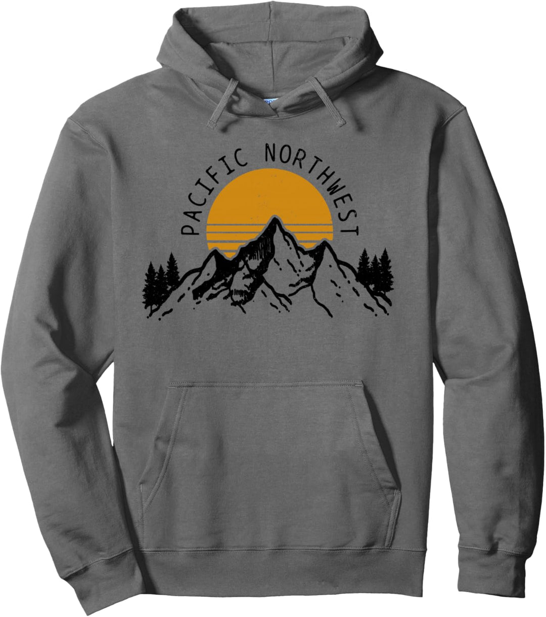 Pacific Northwest PNW Oregon Washington USA Amerika Souvenir Pullover Hoodie