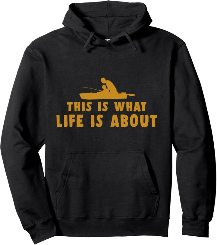 Worum Es Im Leben Geht Angler Sohn Und Vater Kind Angeln Pullover Hoodie