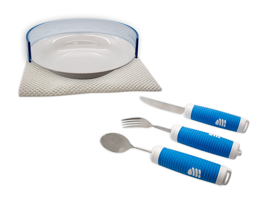 Speiseset mit adaptierbarem Besteck