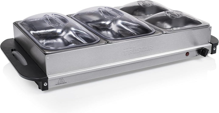 Tristar BP-6285 Buffet-Server, 300, Silber