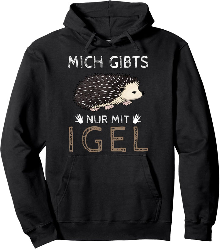 Lustiges Afrikanischer Weissbauchigel Igel Spruch Kostüm Pullover Hoodie
