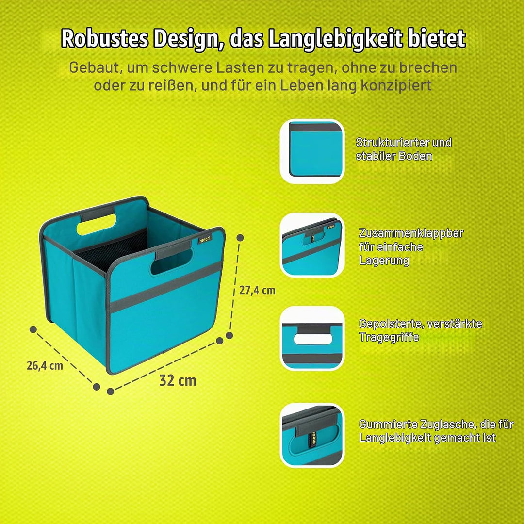 Meori Azure Folding Box 15L, with different patterns Klappbox Faltkorb Faltbox Azur Faltbox, Azur Fa