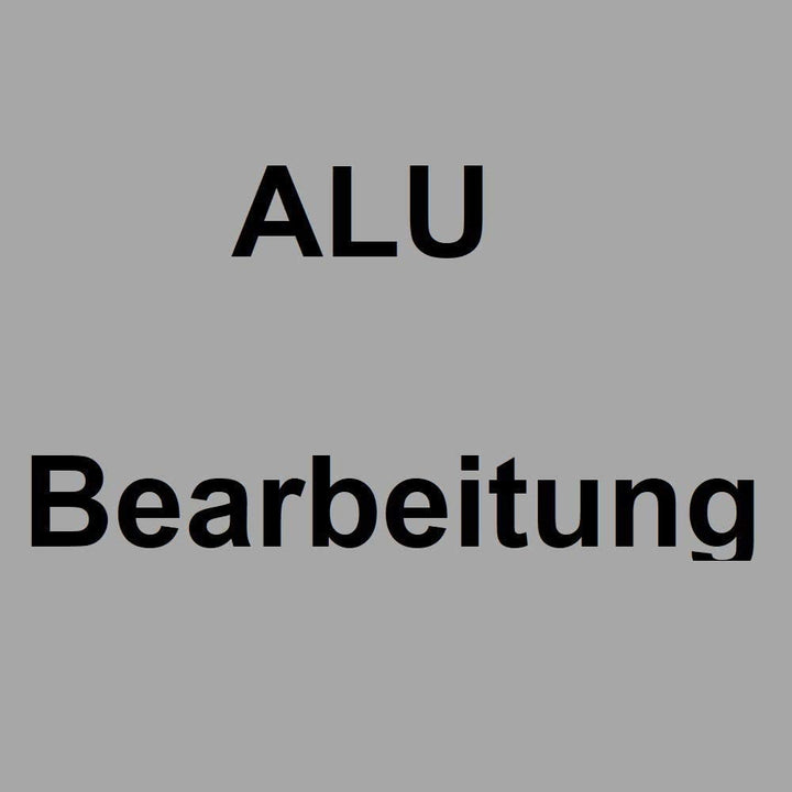 CNC QUALITÄT VHM- Schaftfräser Ø 4 mm - einschneidiger Hartmetall Fräser - für die Bearbeitung in Al