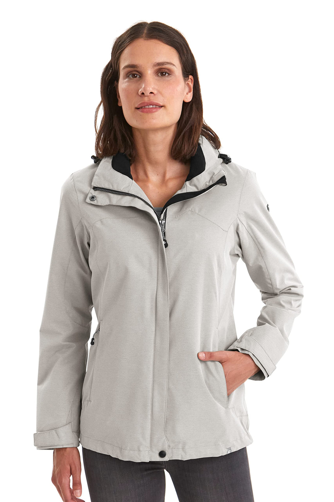 Killtec Damen Inkele Funktionsjacke Mit Abzippbarer Kapuze 38 hellbeige, 38 hellbeige
