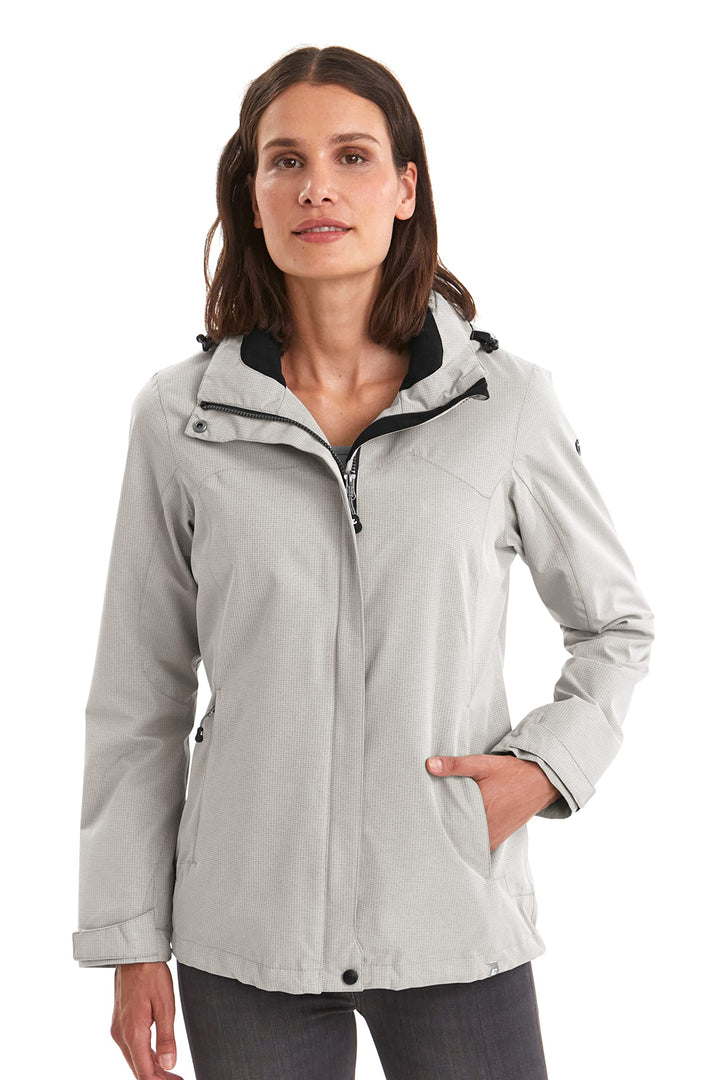 Killtec Damen Inkele Funktionsjacke Mit Abzippbarer Kapuze 38 hellbeige, 38 hellbeige