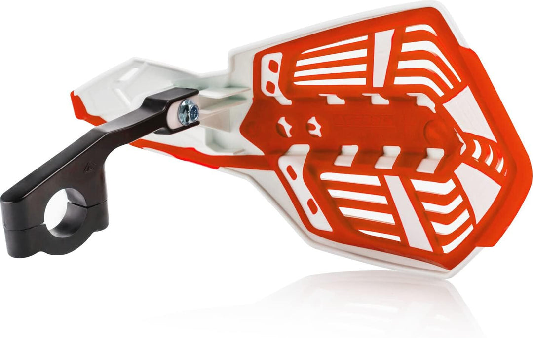 Acerbis X-Future Handguard Weiss/Rot, Weiss/Rot