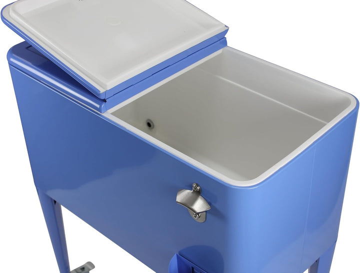 Kailua Cooler - Kühlbox, Kühlwagen, Getränkekühler Himmelblau, Himmelblau