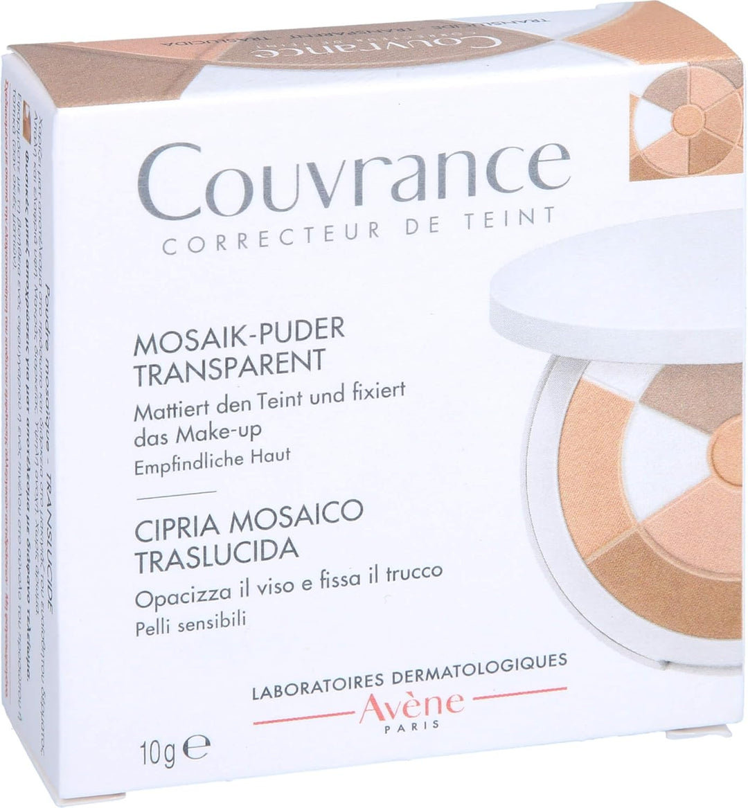 Avène Couvrance Mosaik-puder Transparent 10gr