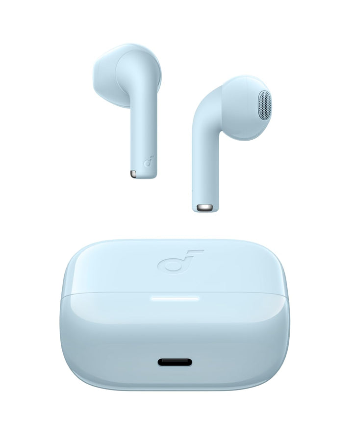 soundcore by Anker K20i, Semi-In-Ear Earbuds, Bluetooth Wireless, IPX5 Blau, Blau