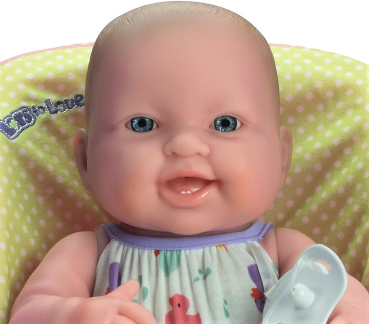 JC Toys, Lots to Love Baby-Puppe und Autositz, 35,6 cm, 4 Verschiedene Positionen und Zubehör, tragb