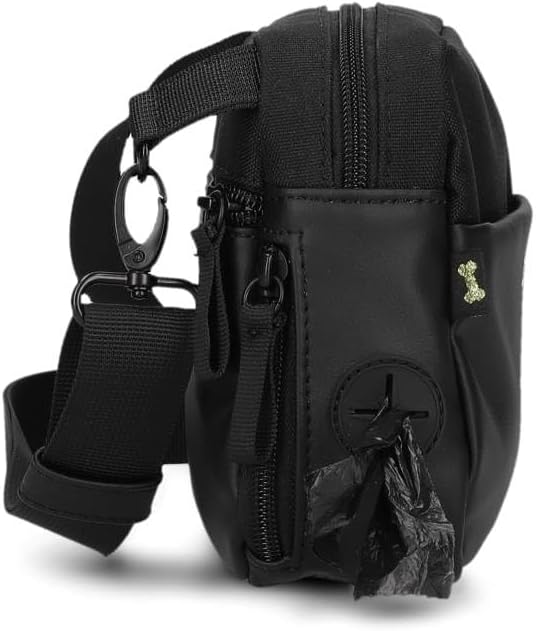 Zwei Hunde Leckerli Tasche Leo LEH50 im modernen Casual Look – Futterbeutel für Hundetraining & Gass
