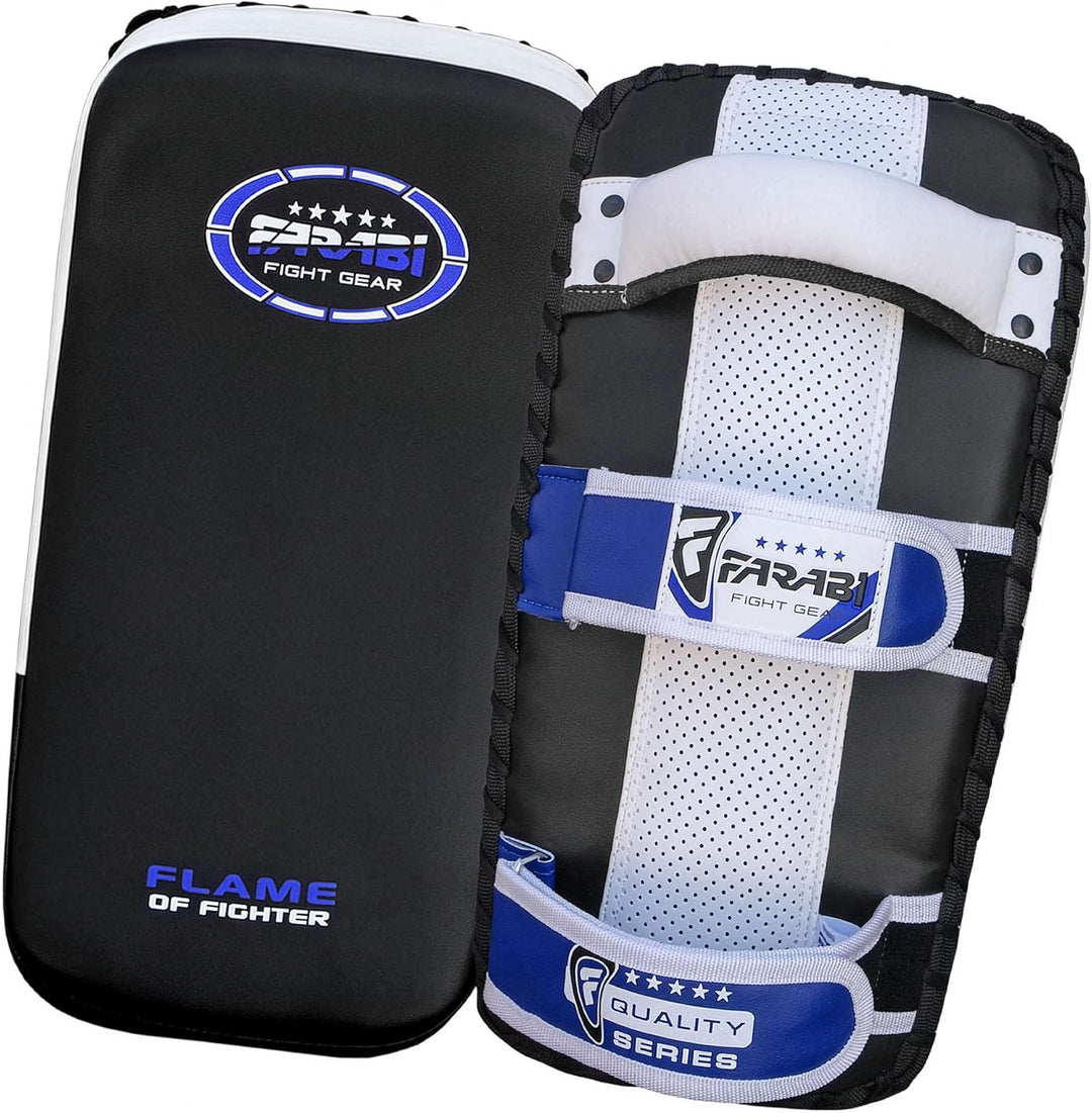 Farabi Sports schlagpolster für Coaching, Training, Kickboxen Curved Kick Pads, schlagpolster Kampfs