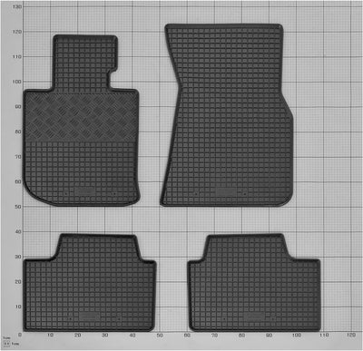Stylisches Gummi- und Kofferraumwanne Set geeignet für BMW 3 G21 Touring ab 2019 - Schützen und Aufw