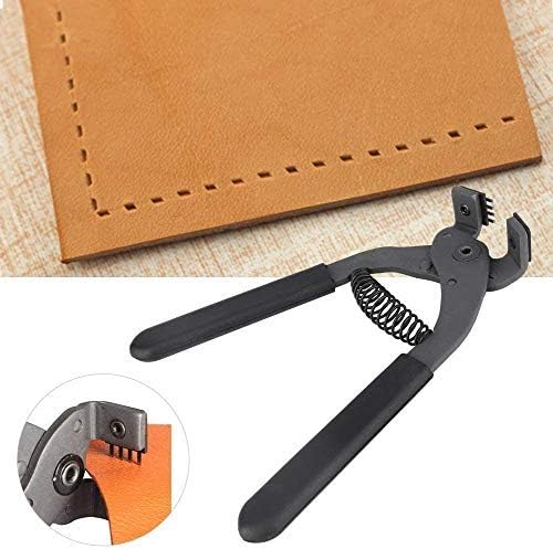 HEEPDD Leder Stanz Werkzeug, 4mm Silent Leder Locher Carbon Stahl Leder Handwerk Stanzwerkzeuge(4mm-