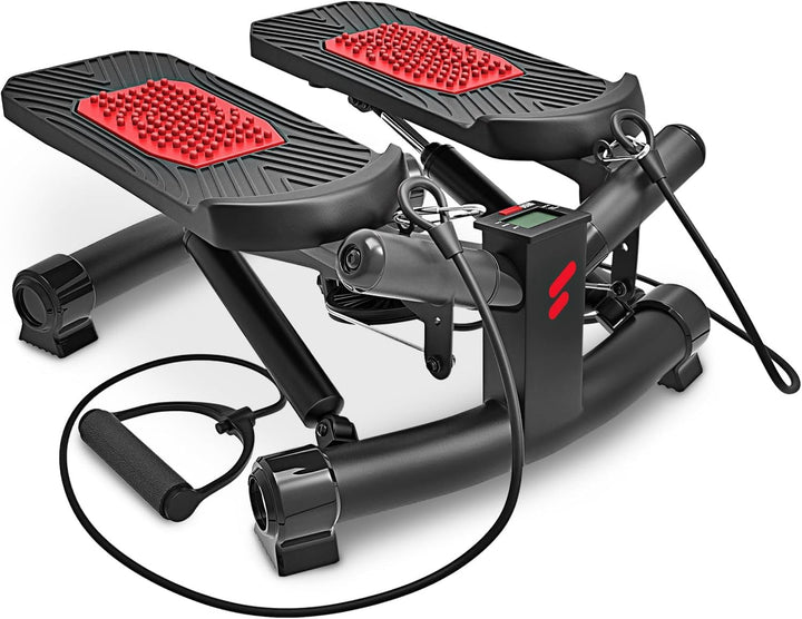 Sportstech 2in1 Twister Stepper mit Power Ropes - Deutsche Qualitätsmarke - STX300 Drehstepper & Sid