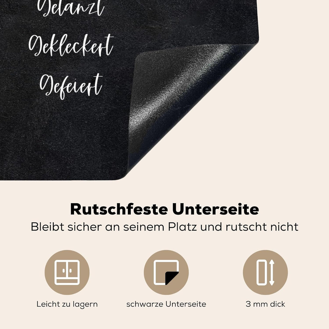 Herdabdeckplatte Einteilig Ceranfeld Abdeckplatte Küche Deko Ceranfeldabdeckung Herdabdeckung Indukt