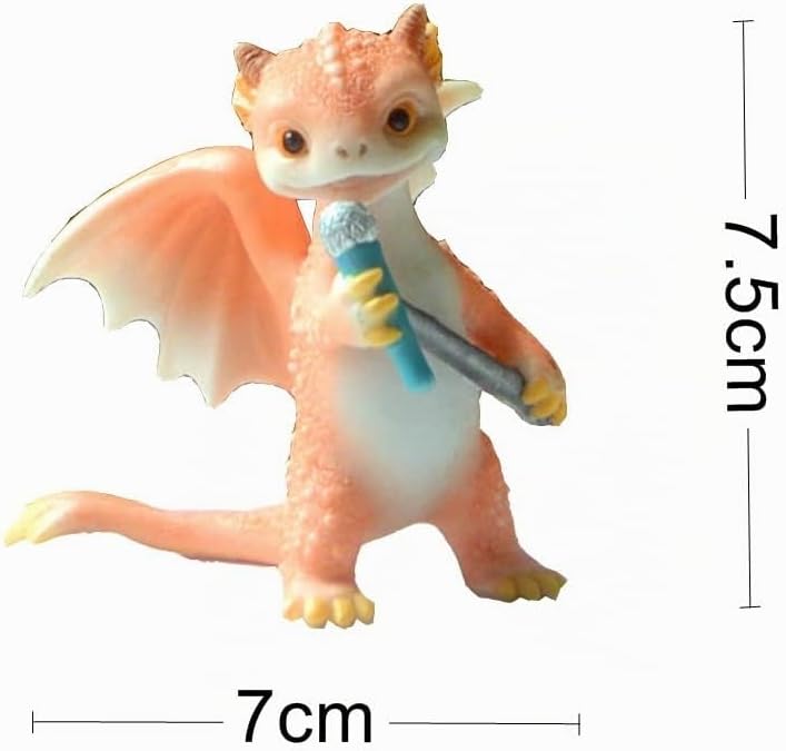 Miniatur Fee Garten Drache Figurine- Mein Solokonzert Singen Drache, Singen Drache