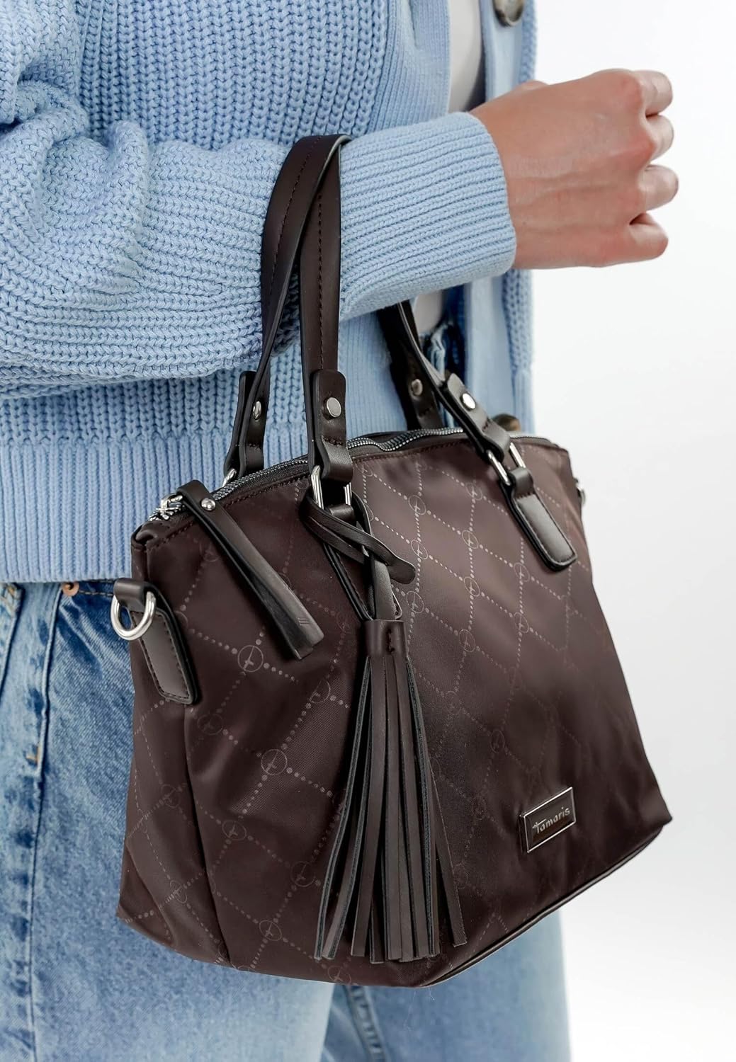 Tamaris Shopper TAS Lisa 32387 Damen Handtaschen Print, Brown 200