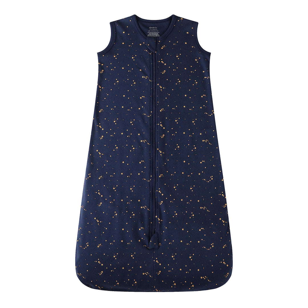 Owlivia Bio-Baumwolle Baby Schlafsack 0.5 Tog & 2.5 Tog Jungen Mädchen Schlafsack, Tragbare Baby-Dec