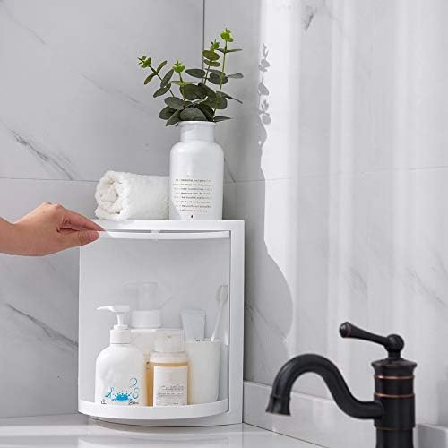 360 Grad Dreh Regal KüChe Toiletten Regal Eck Regal Lager Regal Schrank Multi Schicht Lager