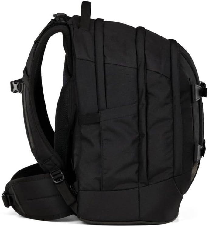 Satch Pack Skandi Edition Schulrucksack 4tlg. inkl. Lunchset (Nordic Black Skandi), Nordic Black Ska