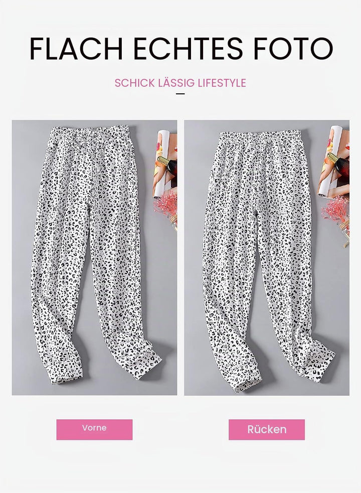 Dokotoo Damen Jogginghose Lang Freizeithose Sporthose Elastisch Pumphose Haremshose Lässige Lose Sto