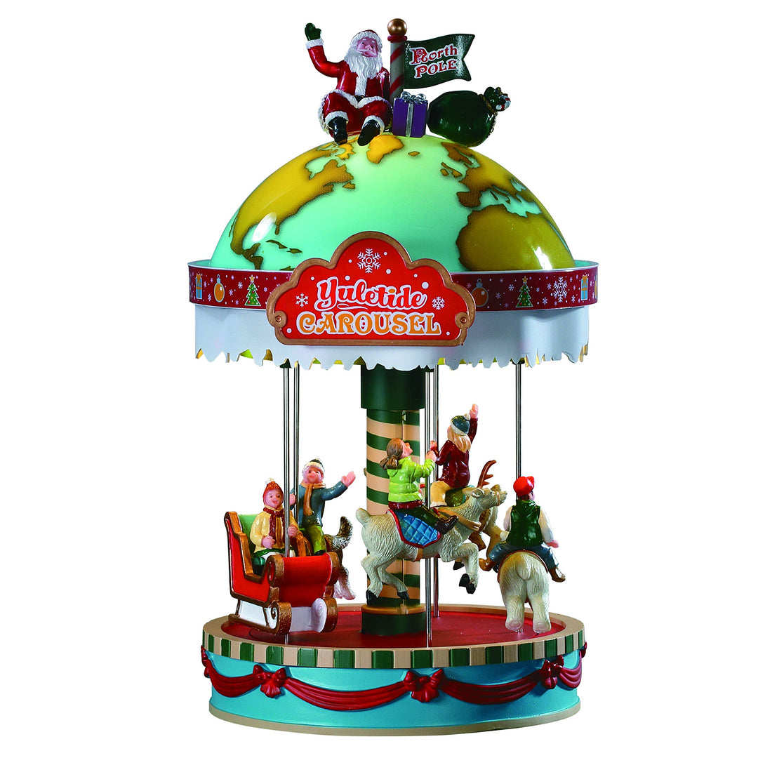 Lemax - Carnival - Sights & Sounds: Yuletide Carousel - (94525)