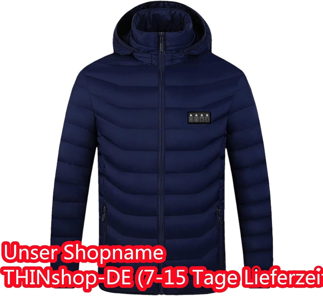 Heizjacke Herren Damen Beheizbare Jacke Beheizte Jacke Wärmende Beheizbare Weste Winter Warm Daunenj