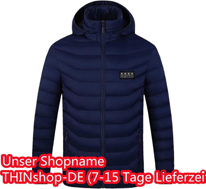 Heizjacke Herren Damen Beheizbare Jacke Beheizte Jacke Wärmende Beheizbare Weste Winter Warm Daunenj