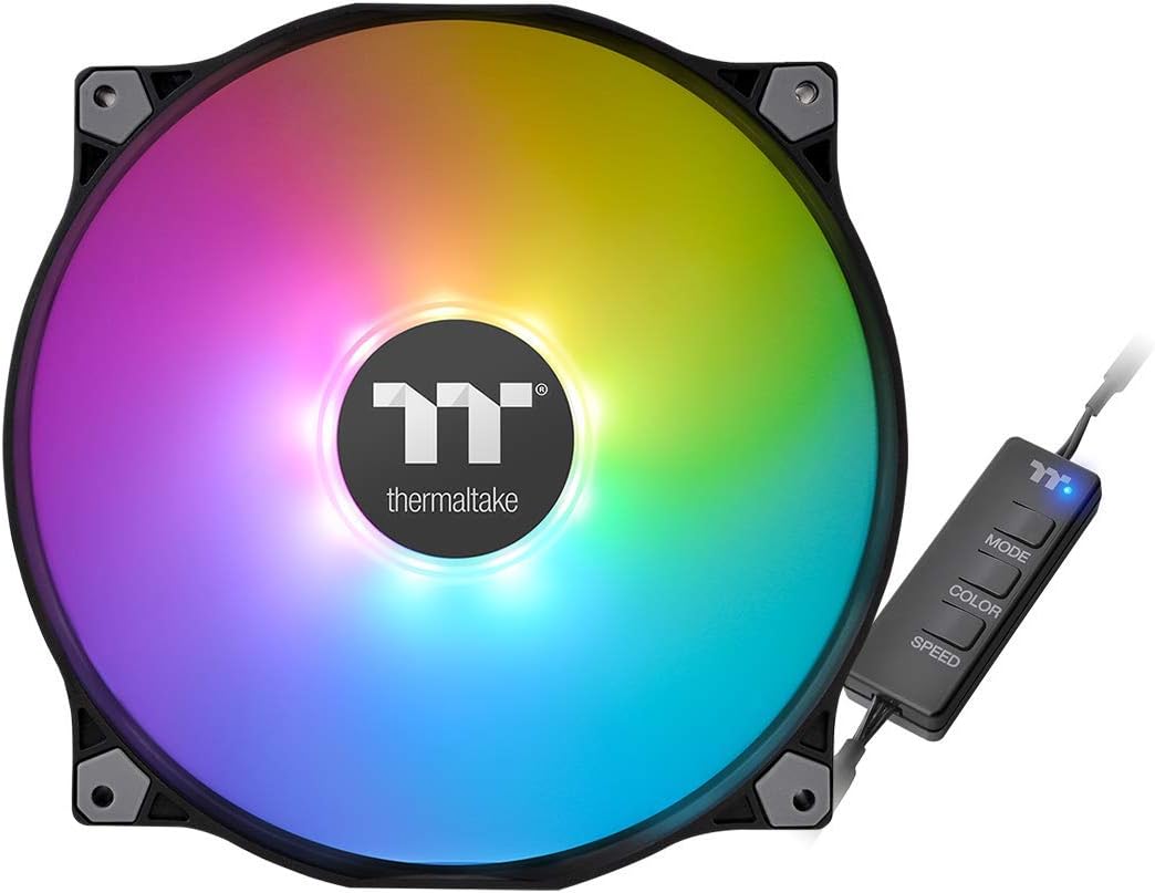 Thermaltake Pure 20 Argb Sync Gehäuselüfter, Schwarz