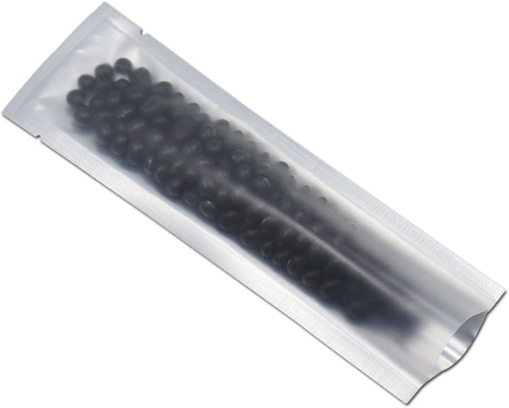 Mylar Folie Vakuumbeutel Front Clear Heat Seal Taschen Reine Aluminiumfolie Lebensmittelverpackungsb