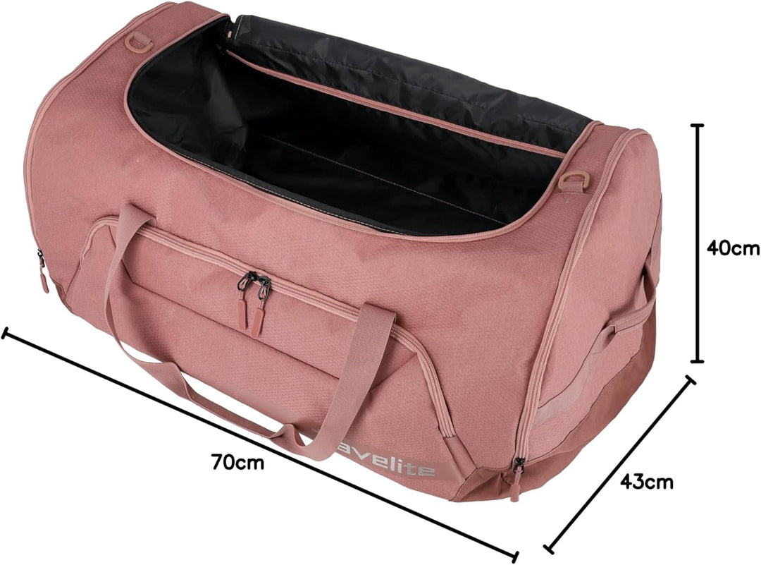 travelite grosse Reisetasche Grösse XL, Gepäck Serie KICK OFF: Praktische Reisetasche für Urlaub und